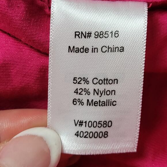 Coldwater Creek Women Sleeveless Full Zip Snap Button Vest Collared Pink Size S - Picture 14 of 14